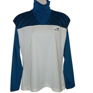 Nike Golf Dri Fit 2pc Shirt‎ Vest Set Women M Kaanapali Athletic Vintage teal